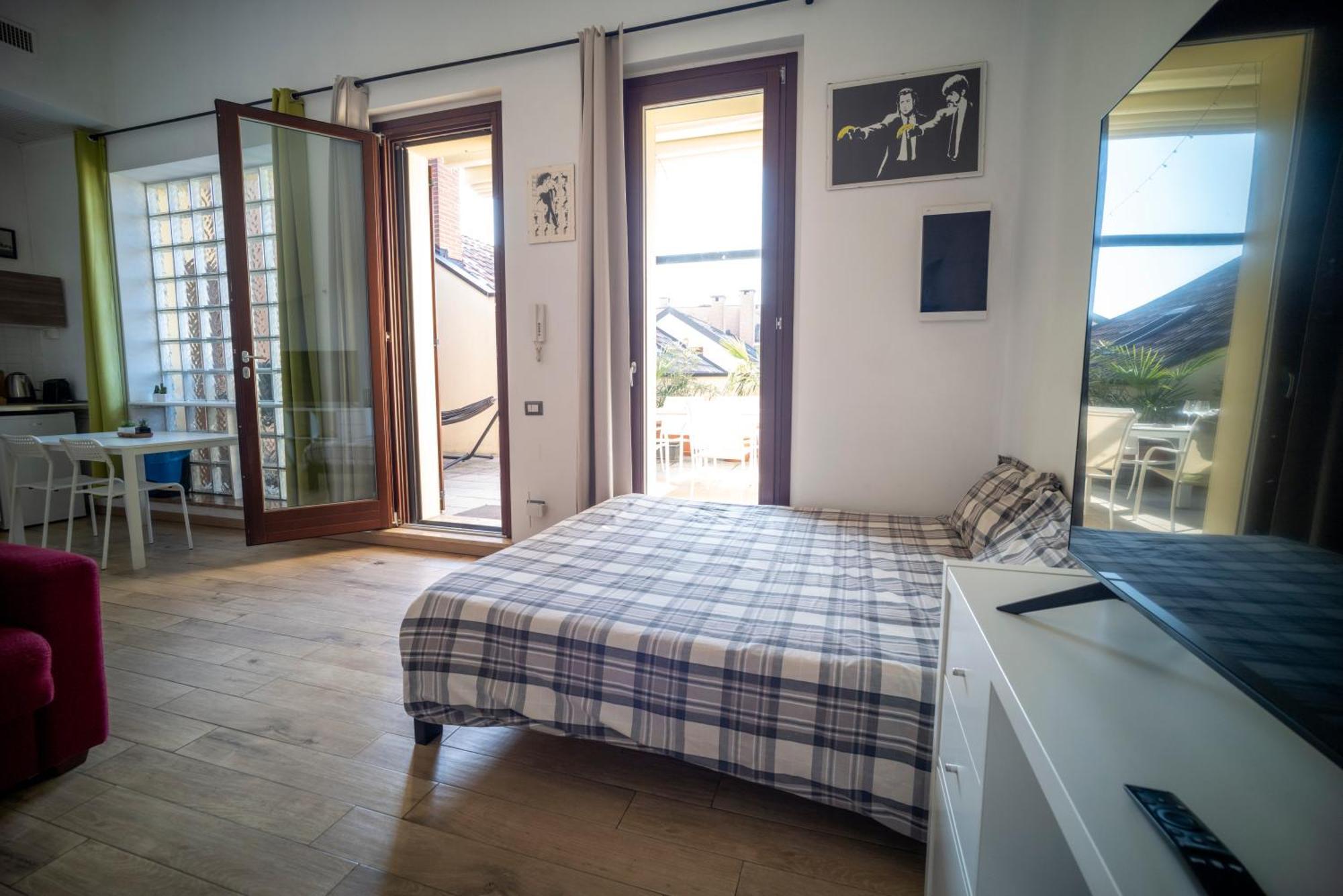 Flat With Terrace Close To Forum And Milanofiori Metro Assago Ngoại thất bức ảnh